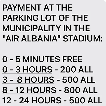 “stadium” * Tirana